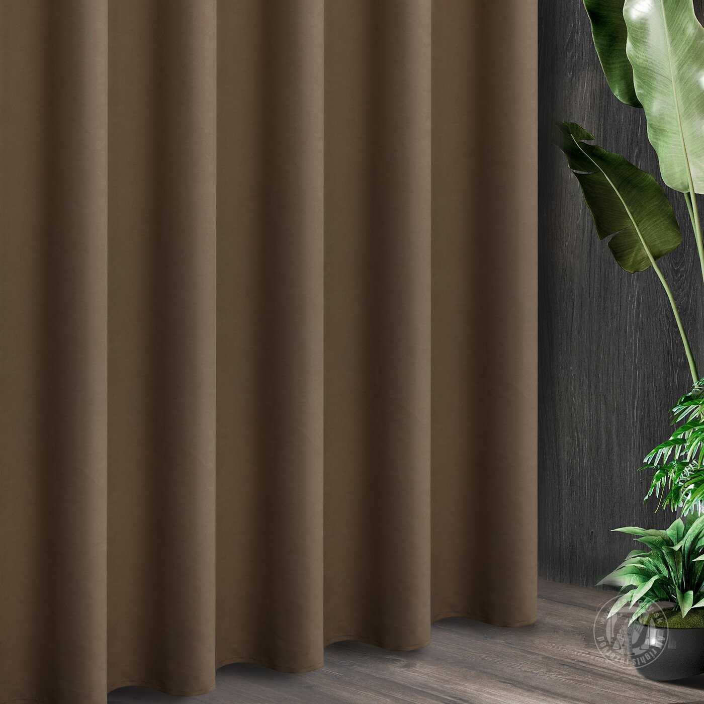 Záves 1403/300 hnedý