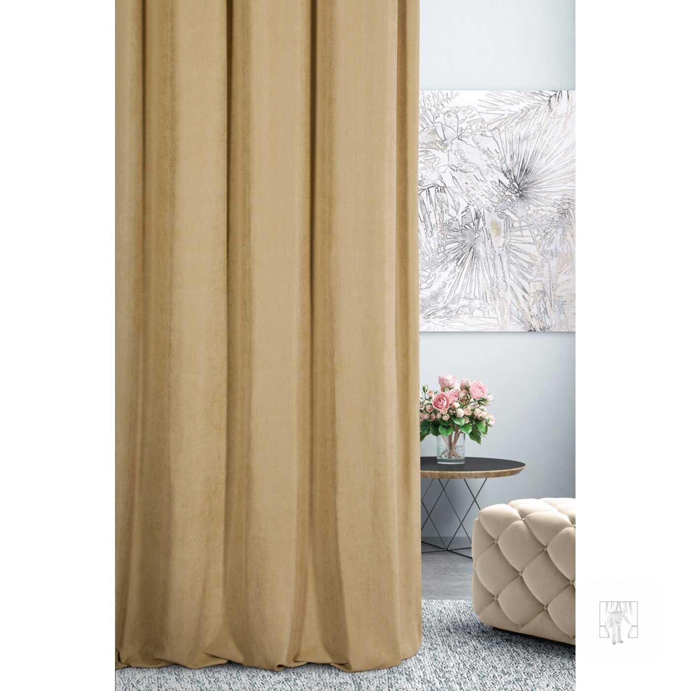 Záves 1403/300 zlatý