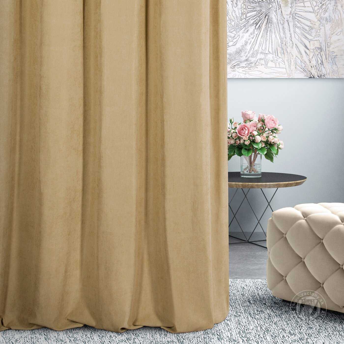 Záves 1403/300 zlatý