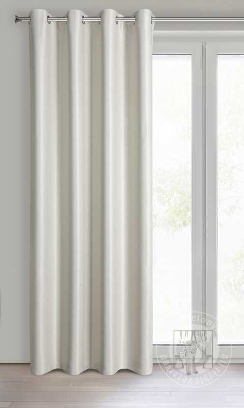 Záves SELINA na krúžkoch naturálny 140x250cm