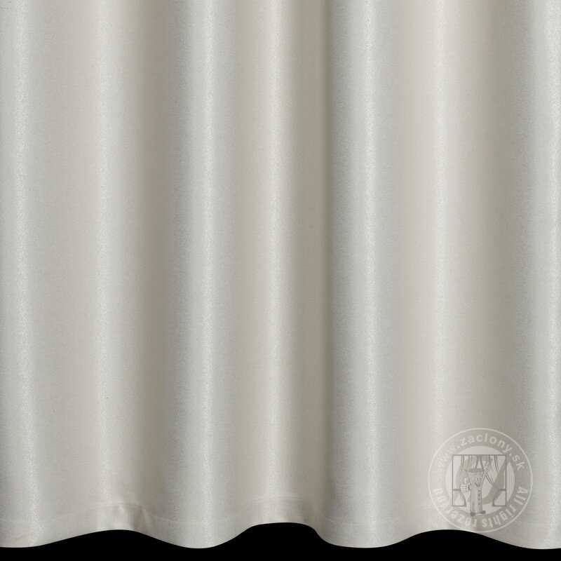 Záves SELINA na krúžkoch naturálny 140x250cm