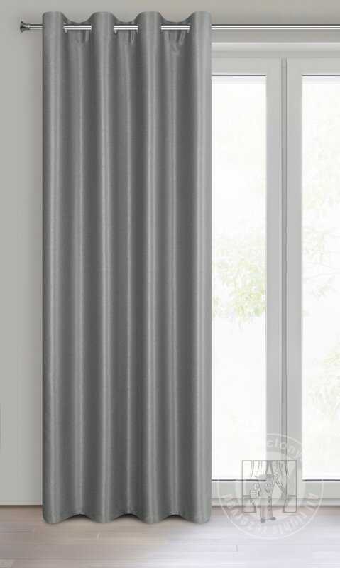 Záves SELINA na krúžkoch oceľový 140x250cm