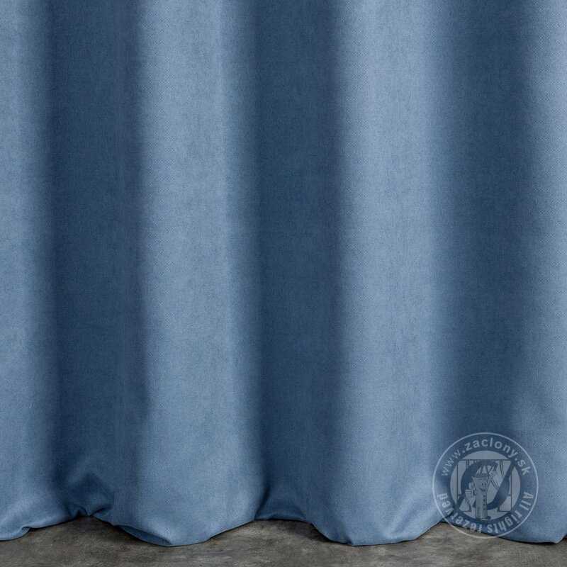 Záves 1403/300 modrý