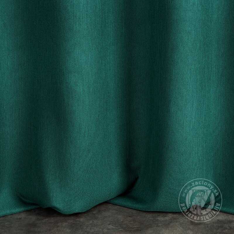 Záves STYLE ZIEL tmavozelený