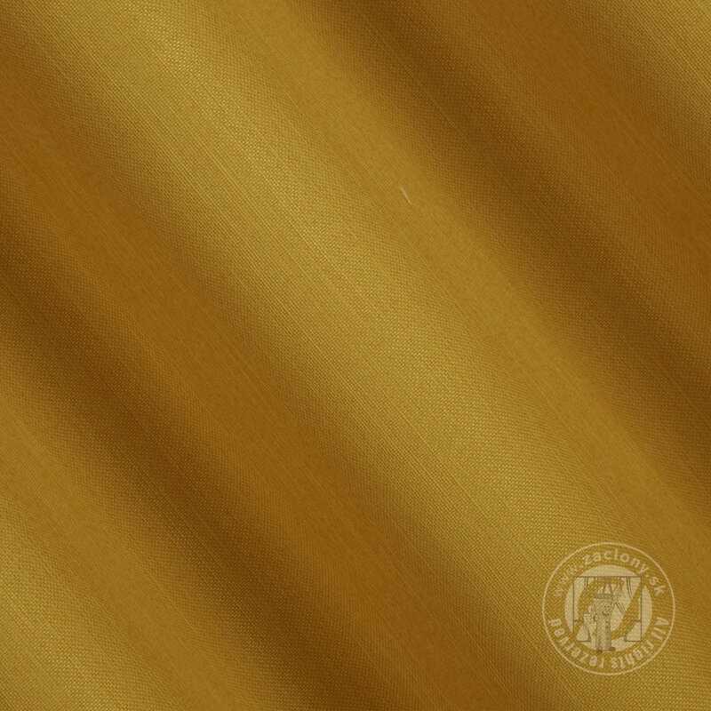 Záves STYLE MUSZ horčicový