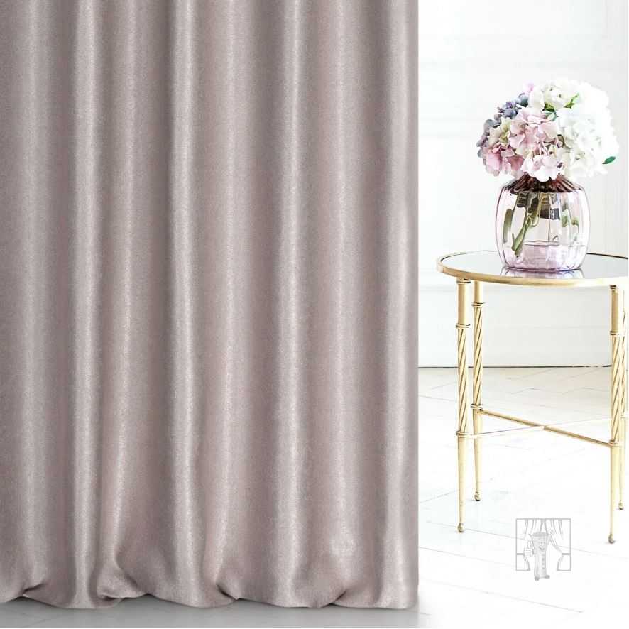 Záves Premium P239/14 púdrovo ružová