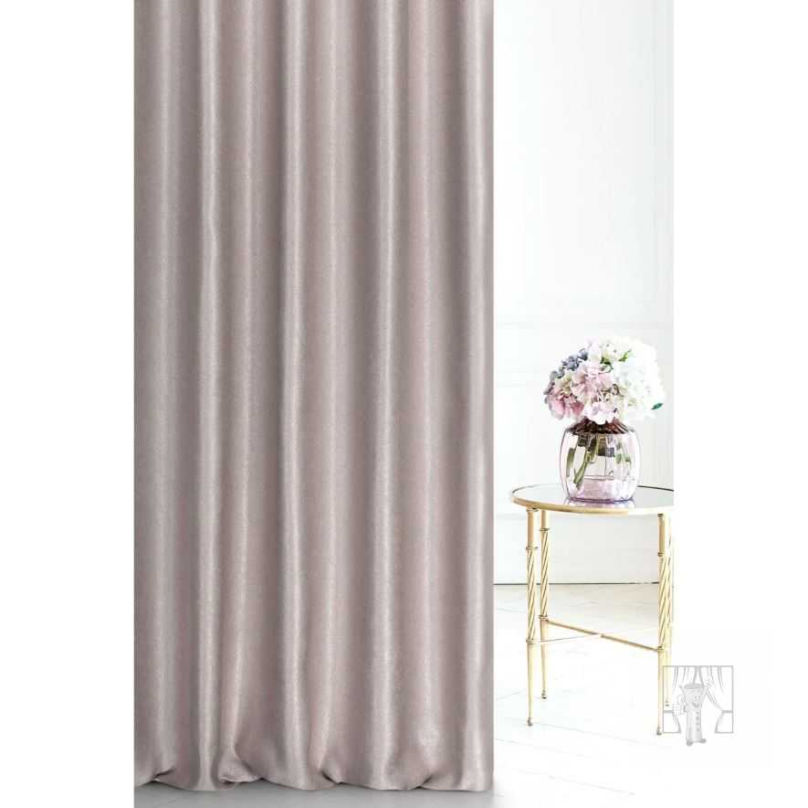 Záves Premium P239/14 púdrovo ružová