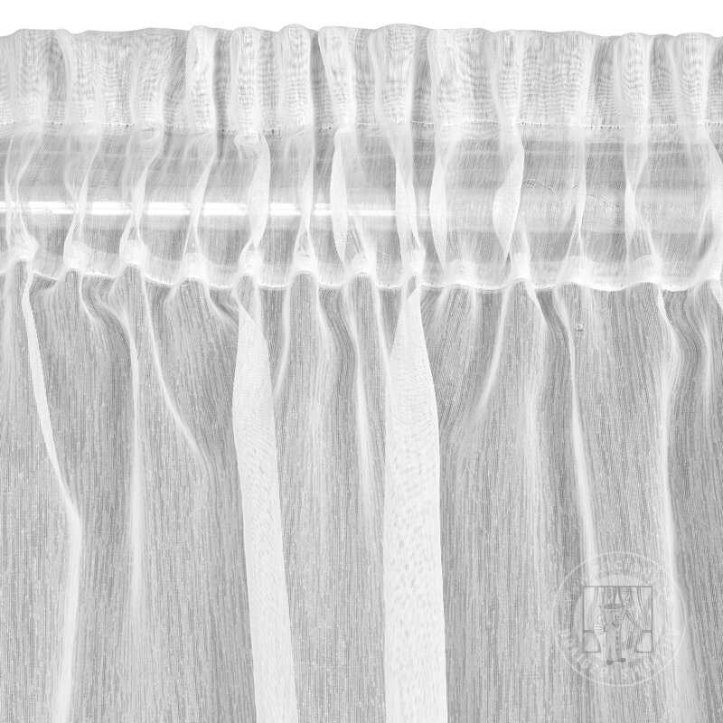 Záclona REBECCA na páske biela 400x250cm