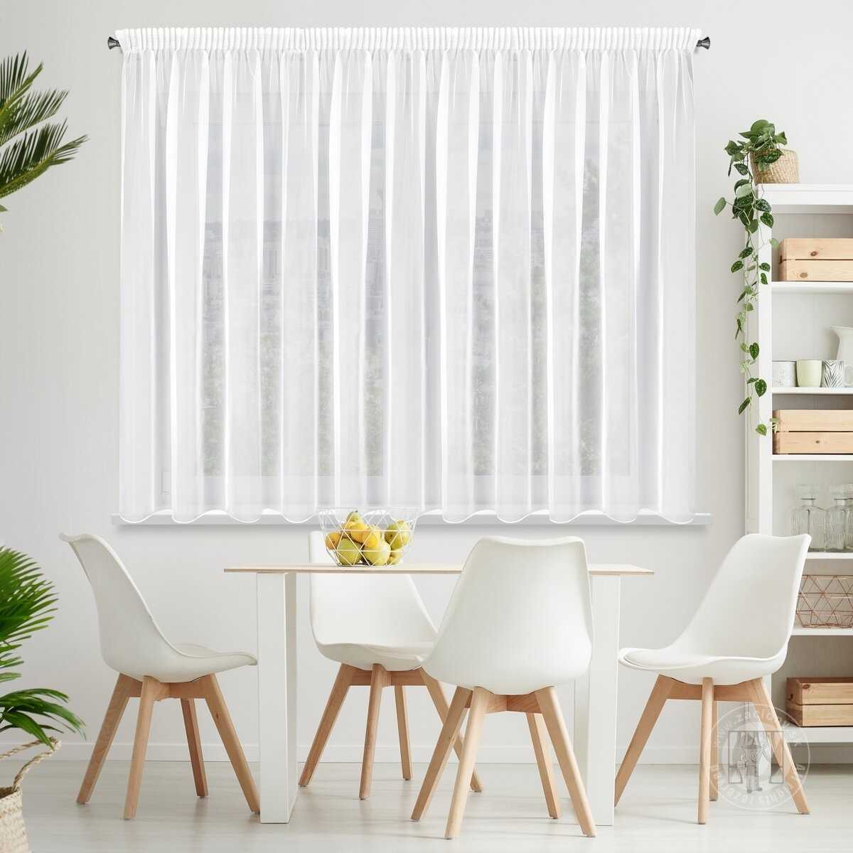 Záclona LUCY na páske biela 350x150cm