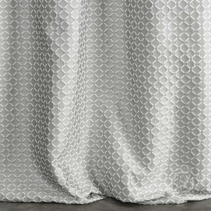 Dekoračná látka MANSION strieborná E