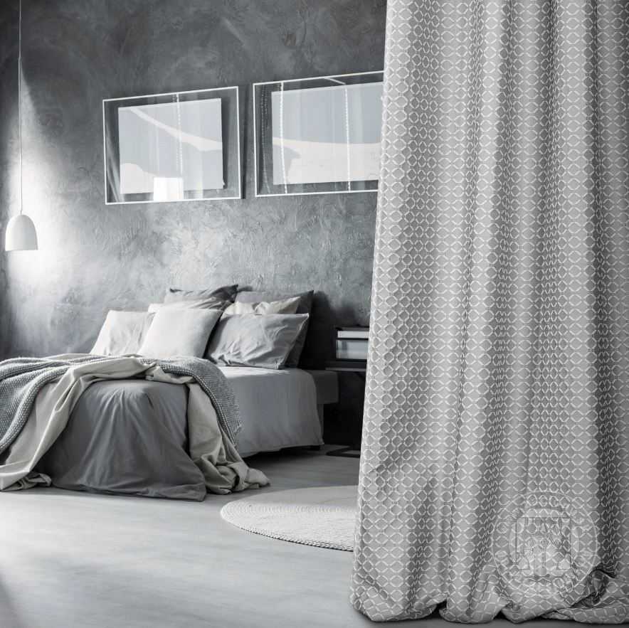 Dekoračná látka MANSION strieborná E