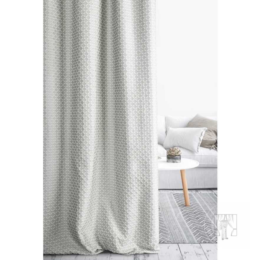 Dekoračná látka MANSION strieborná E