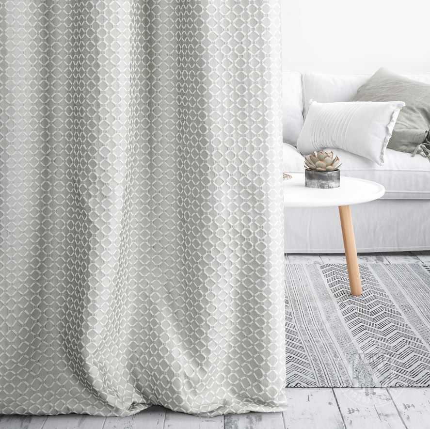 Dekoračná látka MANSION strieborná E