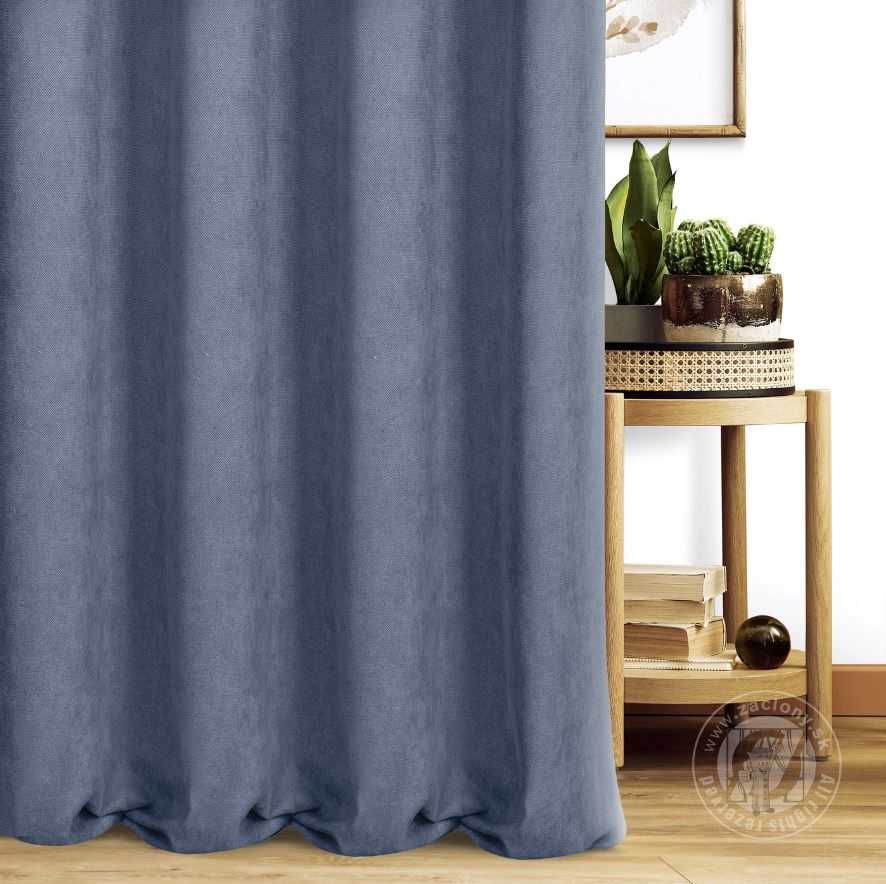 Záves ROYAL CALIFORNIA L129/8 modrá