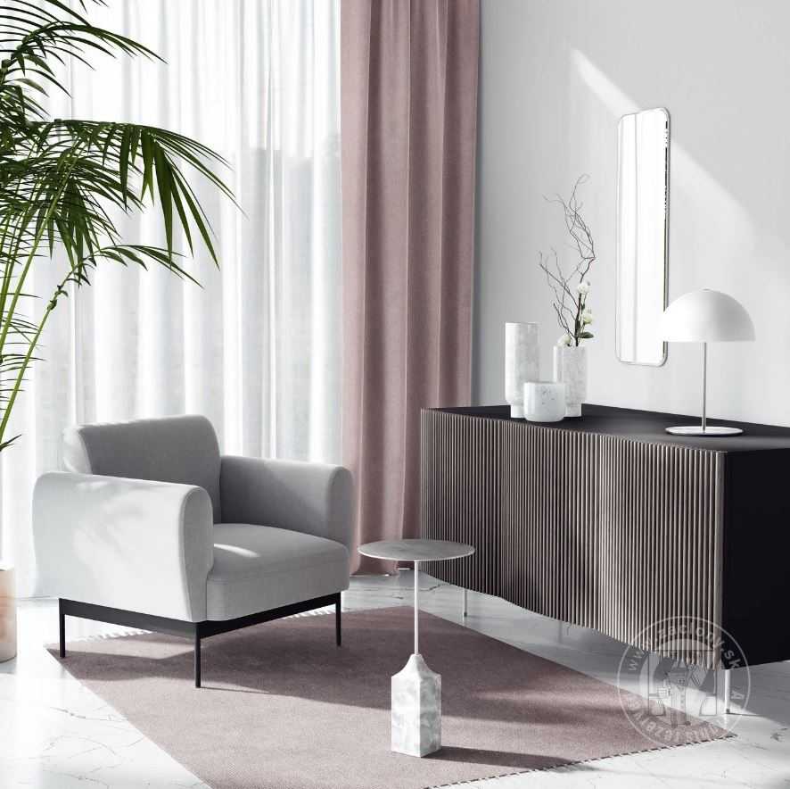 Záves ROYAL CALIFORNIA L129/9 púdrová