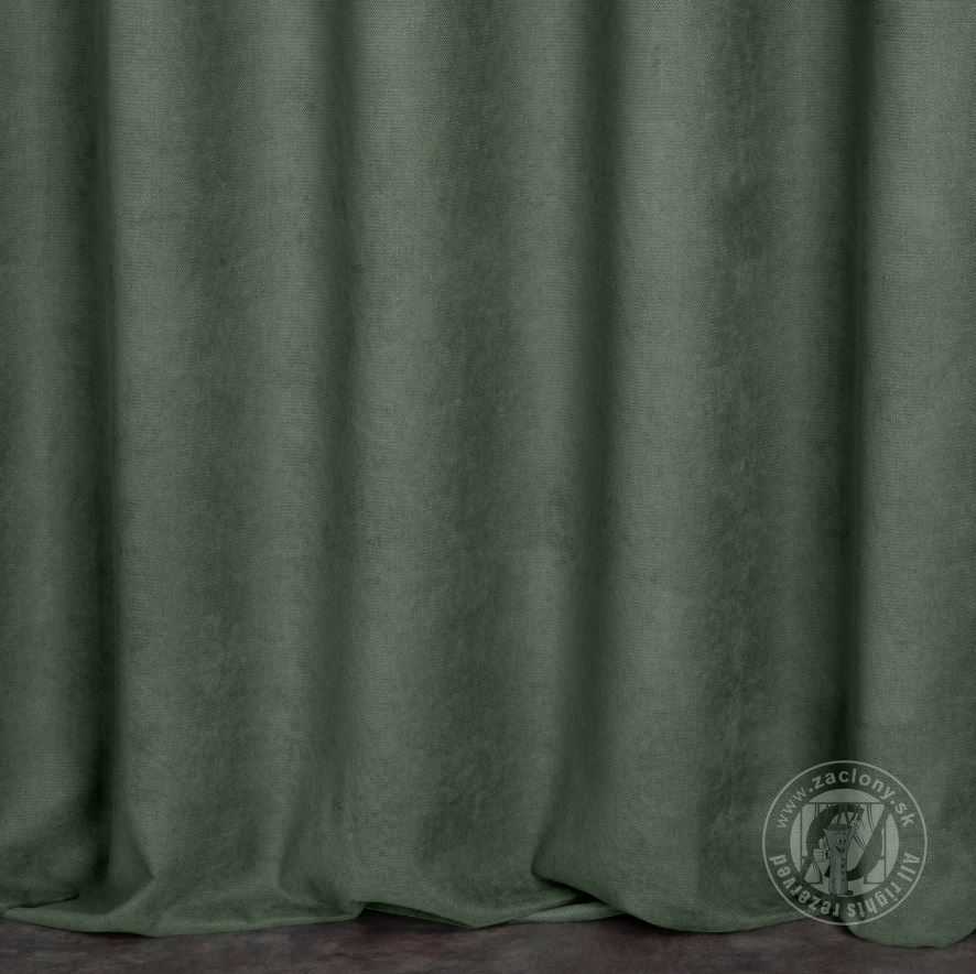 Záves ROYAL CALIFORNIA L129/10 tmavá olivová