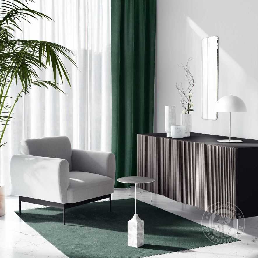 Záves ROYAL CALIFORNIA  L129/11 tmavozelená