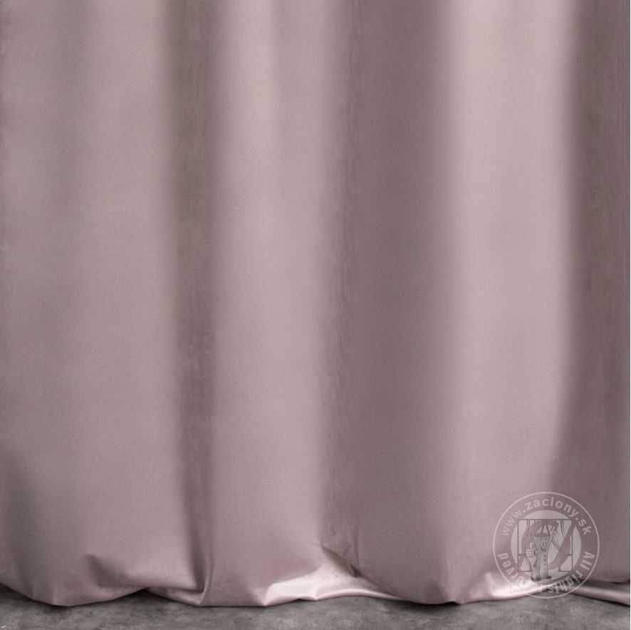 Záves PREMIUM VELVET P277/3 púdrový, 280cm