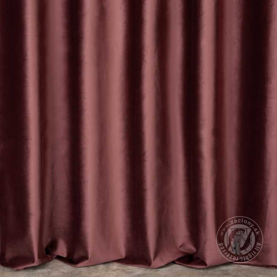 Záves PREMIUM VELVET P277/5 bordový