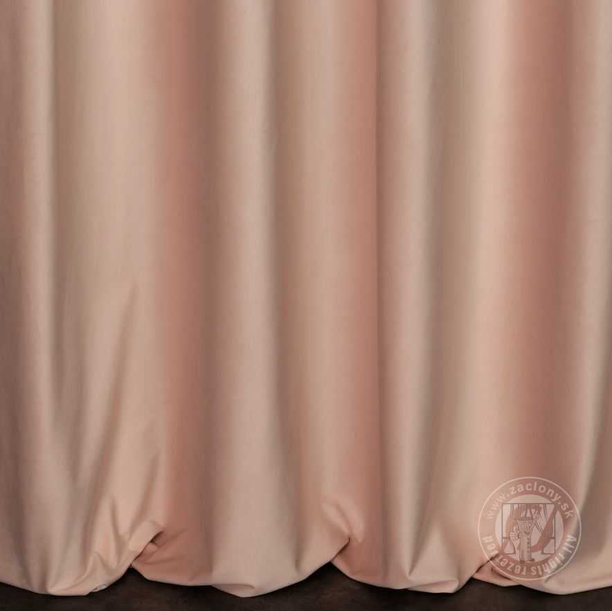 Záves PREMIUM VELVET P277/6 marhuľový