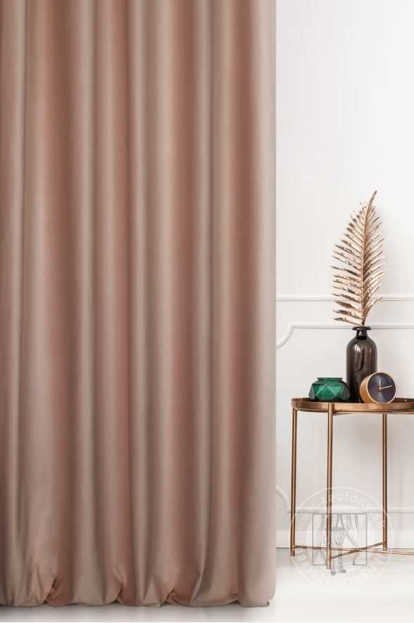 Záves PREMIUM VELVET P277/6 marhuľový