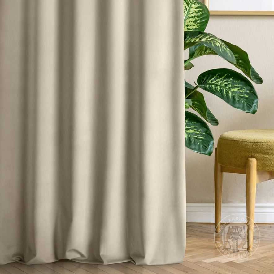 Záves PREMIUM VELVET P277/9 béžový