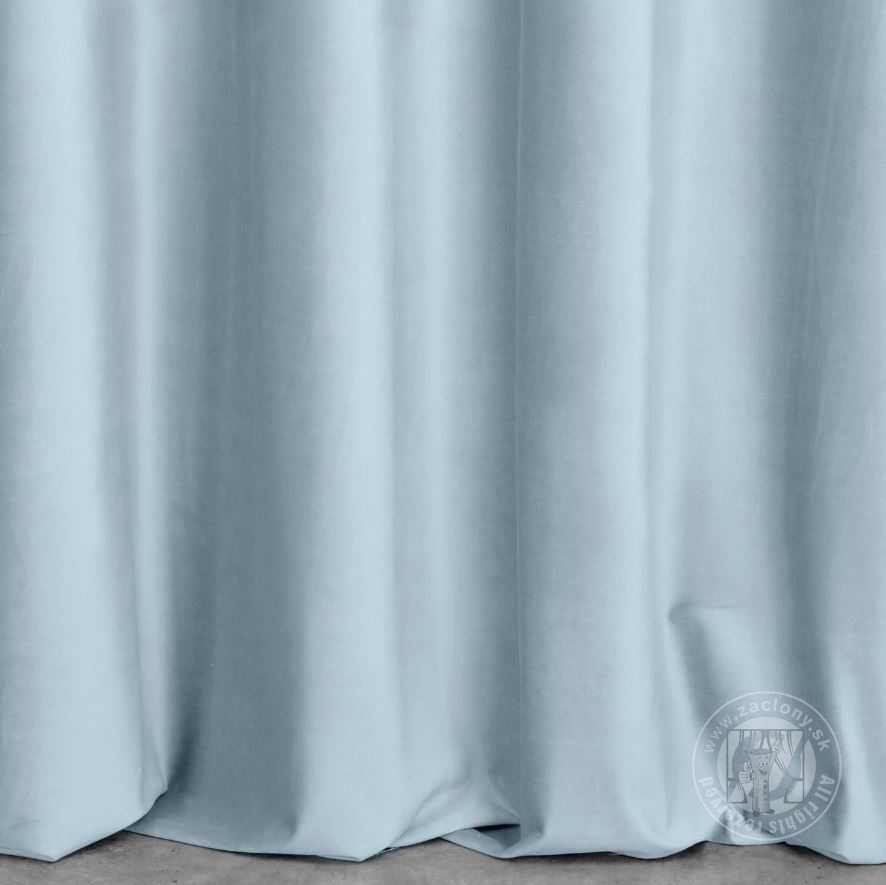 Záves PREMIUM VELVET P277/12 blankytná modrá