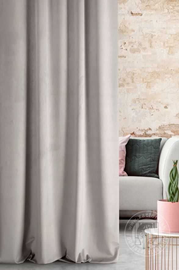 Záves PREMIUM VELVET P277/14 oceľový