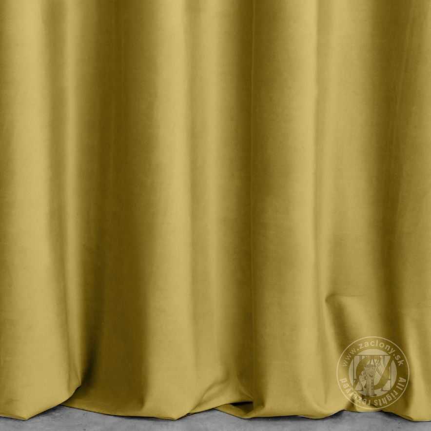 Záves PREMIUM VELVET P277/32 olivový