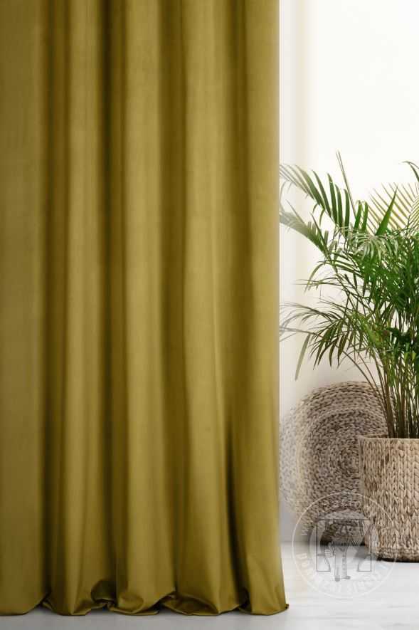 Záves PREMIUM VELVET P277/32 olivový