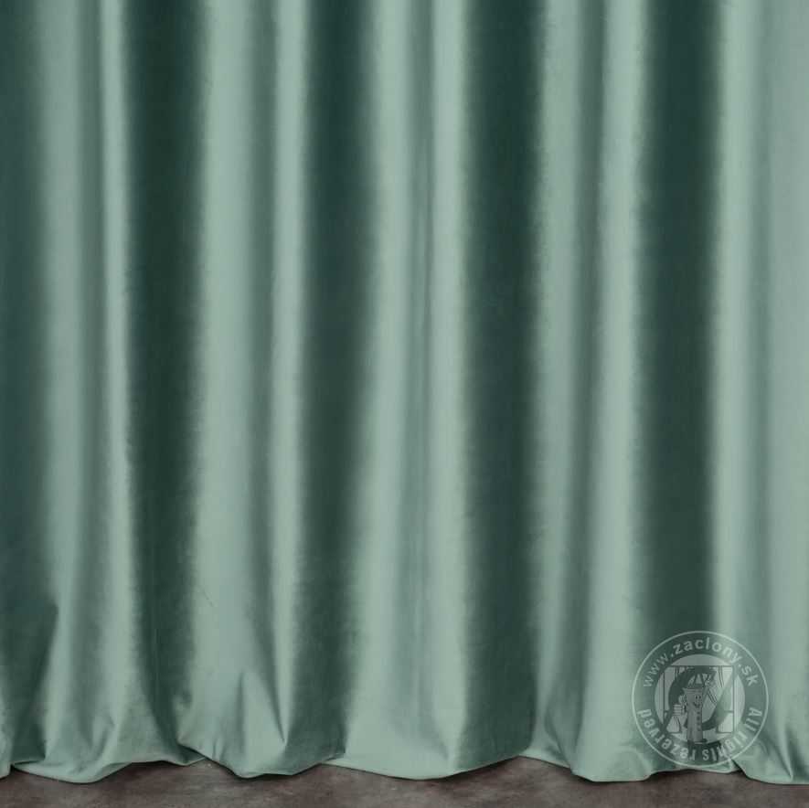 Záves PREMIUM VELVET P277/39 tmavý mätový