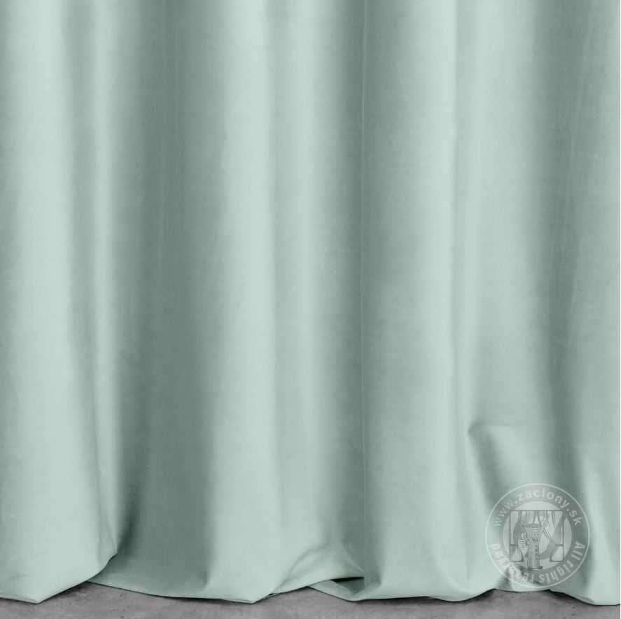 Záves PREMIUM VELVET P277/40 svetlý mätový