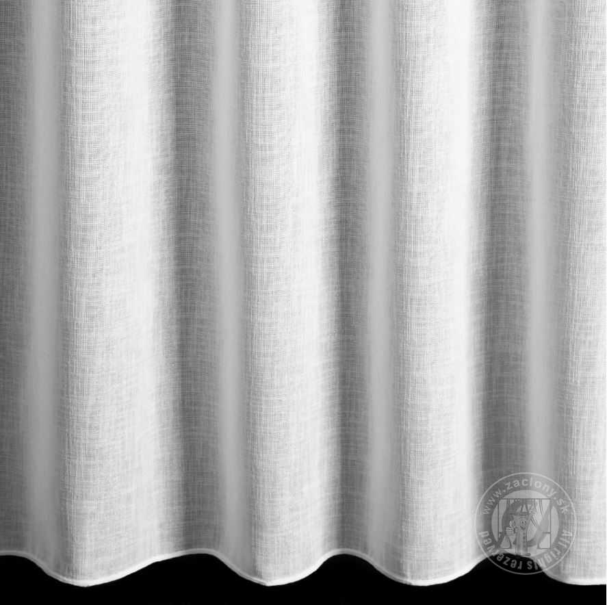 Záclona metráž 2282/ETA biela