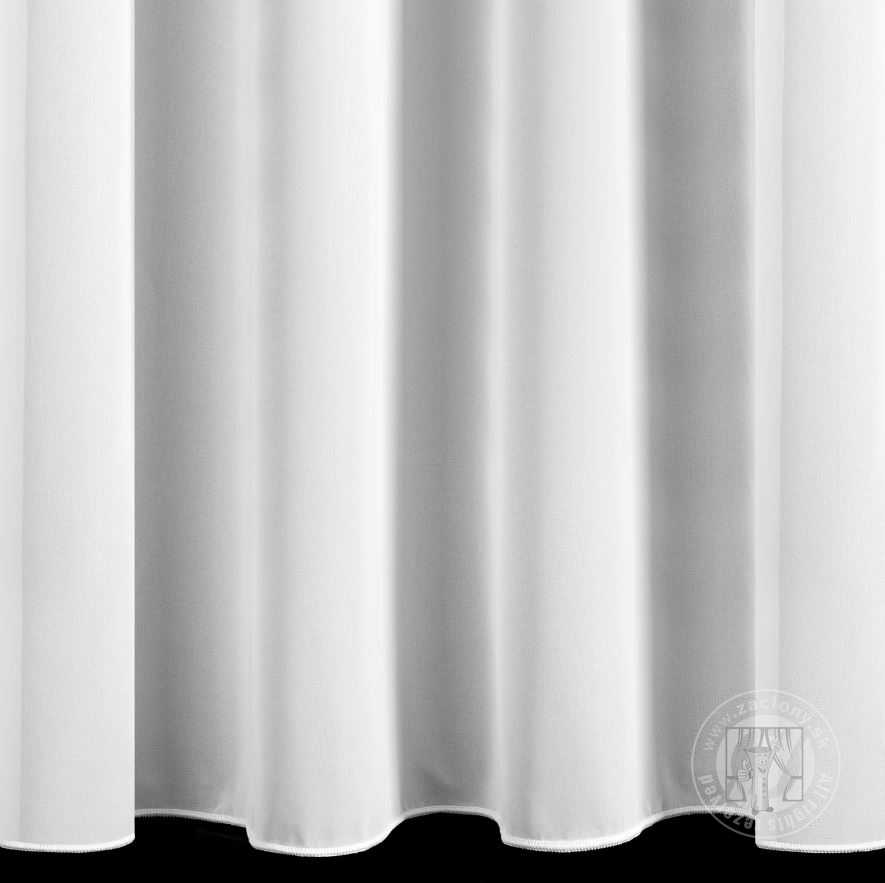 Záclona metráž 7173 prírodná biela E