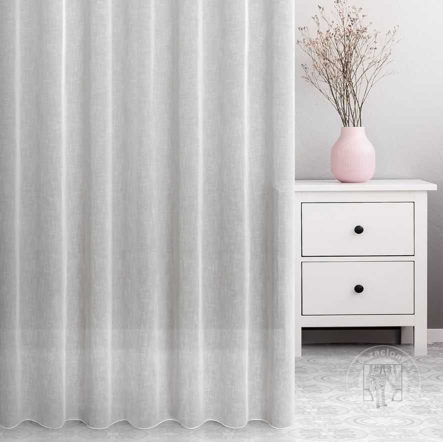 Záclona metráž 2283 krémová, 280cm