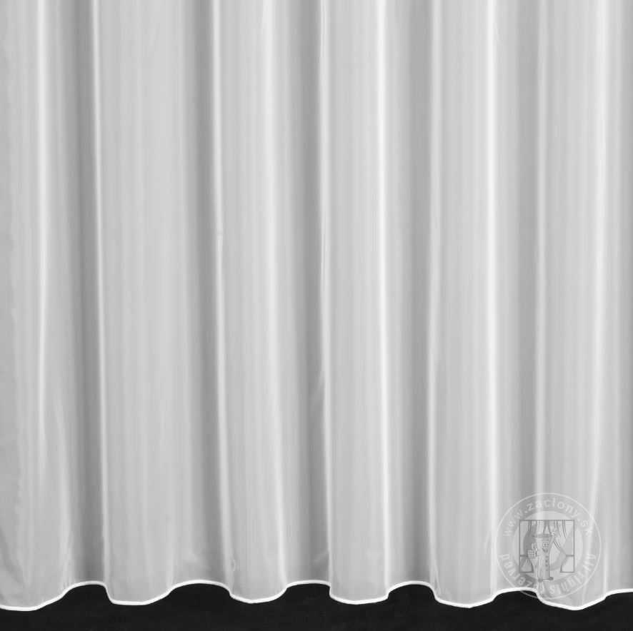 Záclona metráž JULIA biela E
