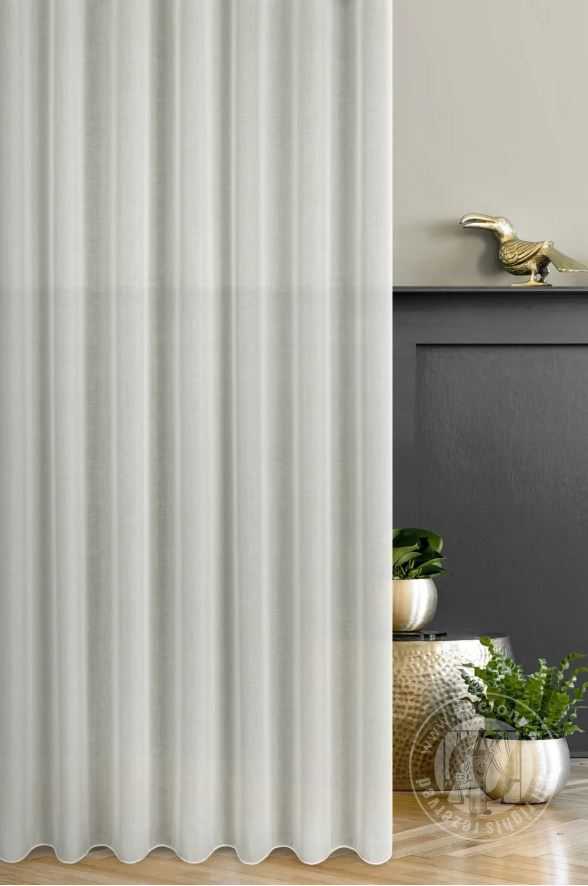 Záclona metráž ANNA krémová, 290cm