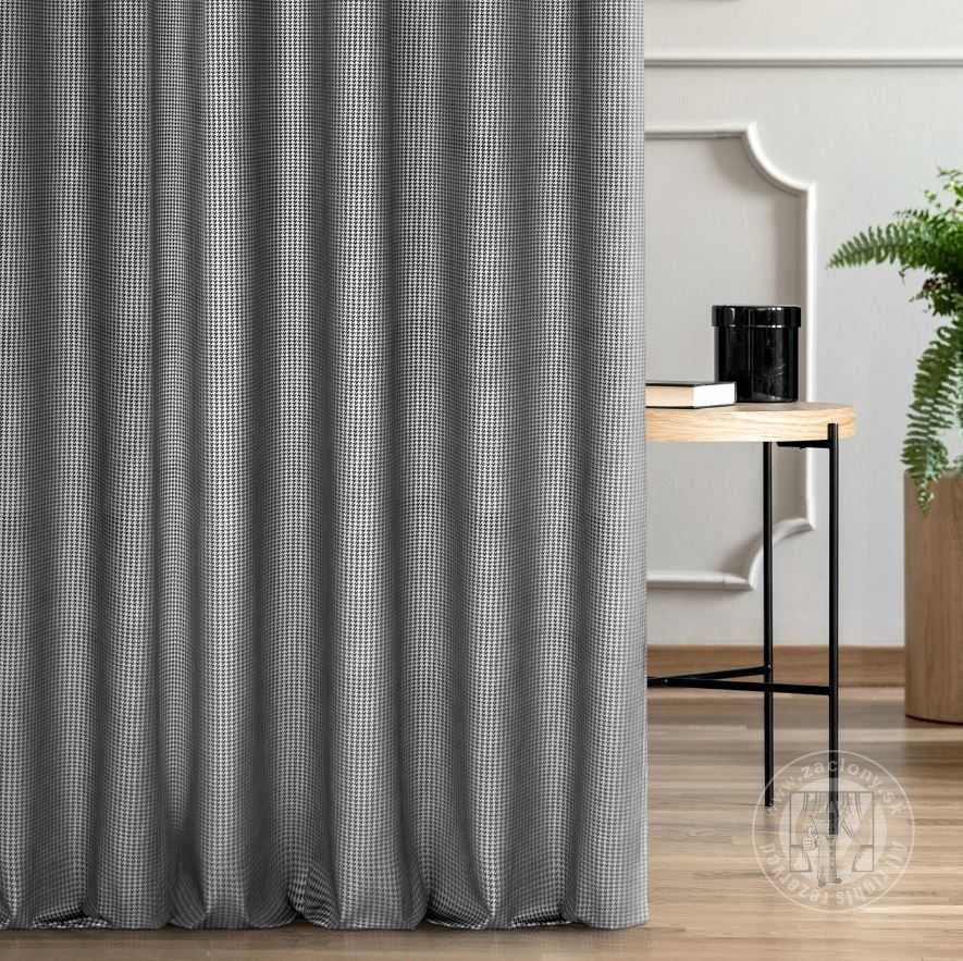 Dekoračná látka DARCY čierna