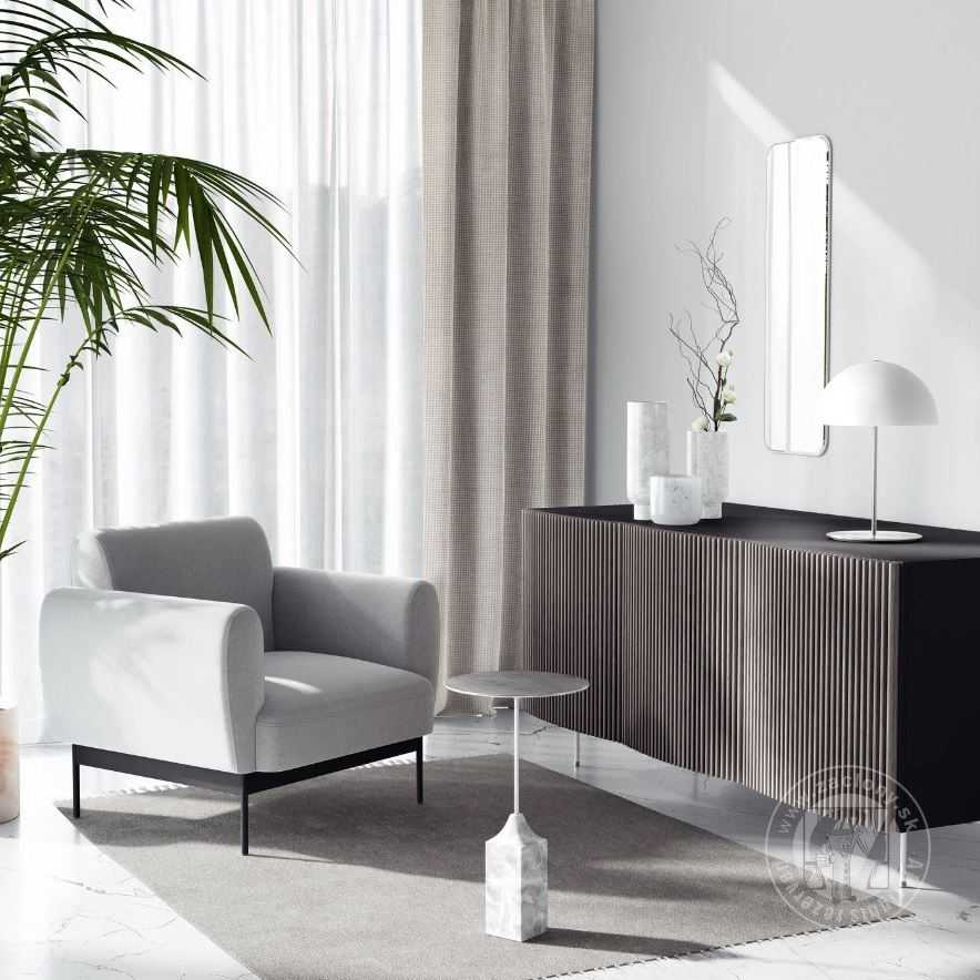 Záves DARCY na krúžkoch béžový 140x250cm