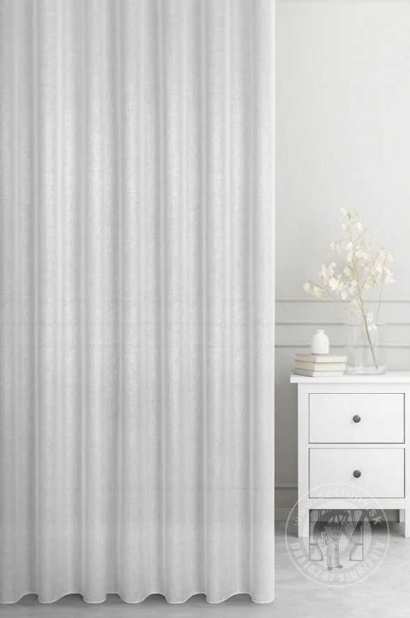 Záclona metráž 22640 biela