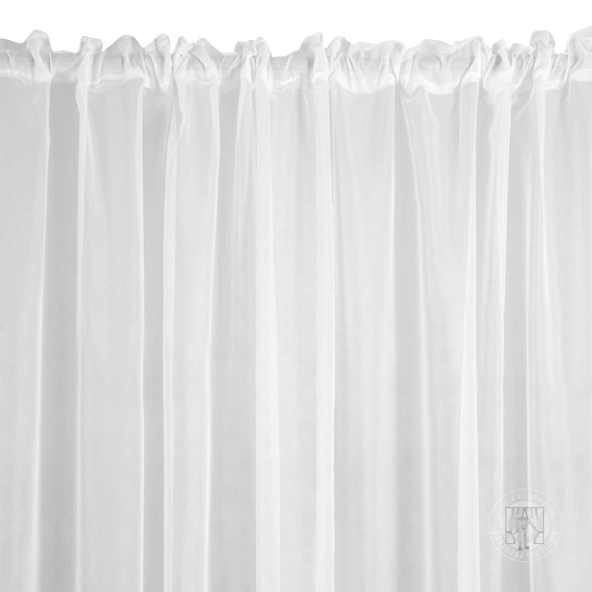 Záclona LUCY na páske biela 300x160cm 