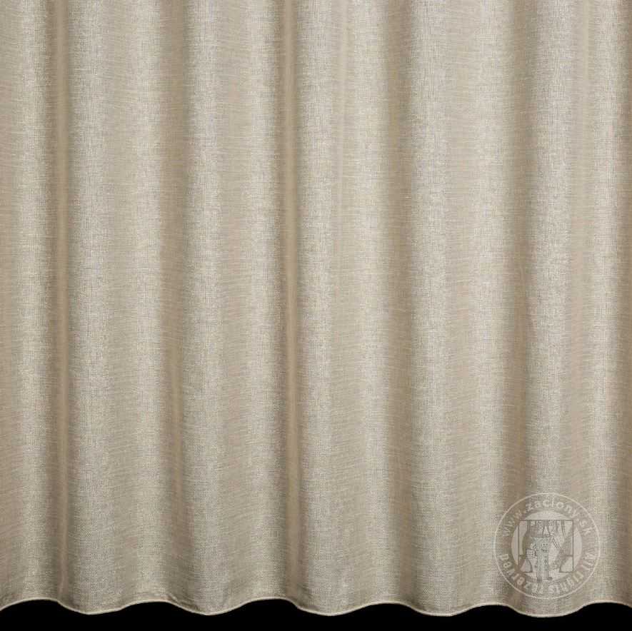Záclona metráž 22640 piesková, 280cm