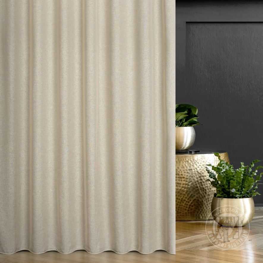 Záclona metráž 22640 piesková, 280cm