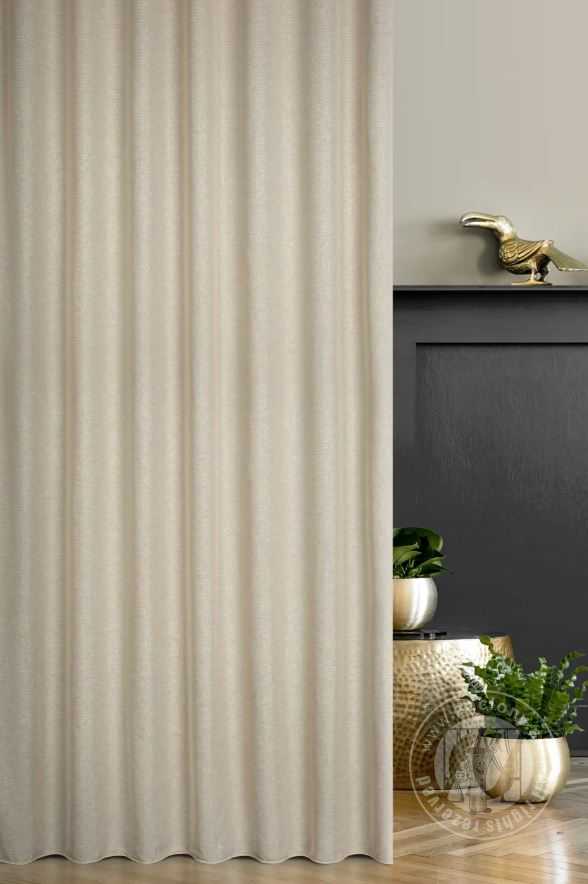 Záclona metráž 22640 piesková, 280cm