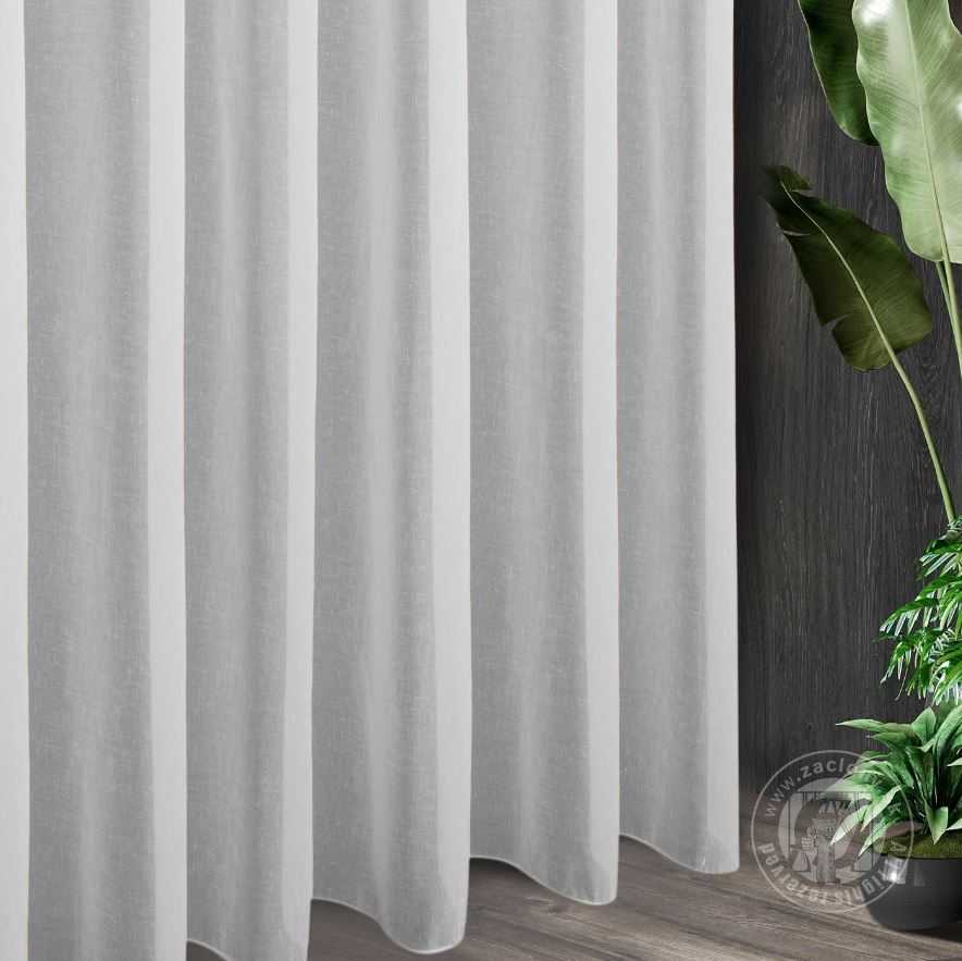 Záclona metráž 5500/ETA biela E