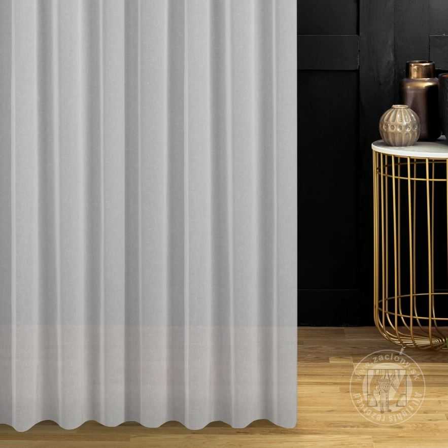 Záclona metráž 5500/ETA biela E