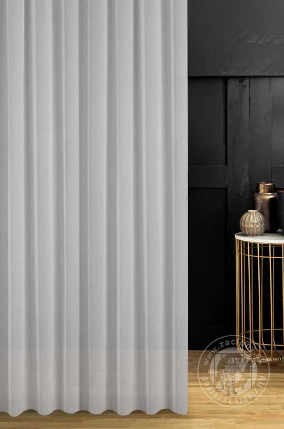 Záclona metráž 5500/ETA biela E