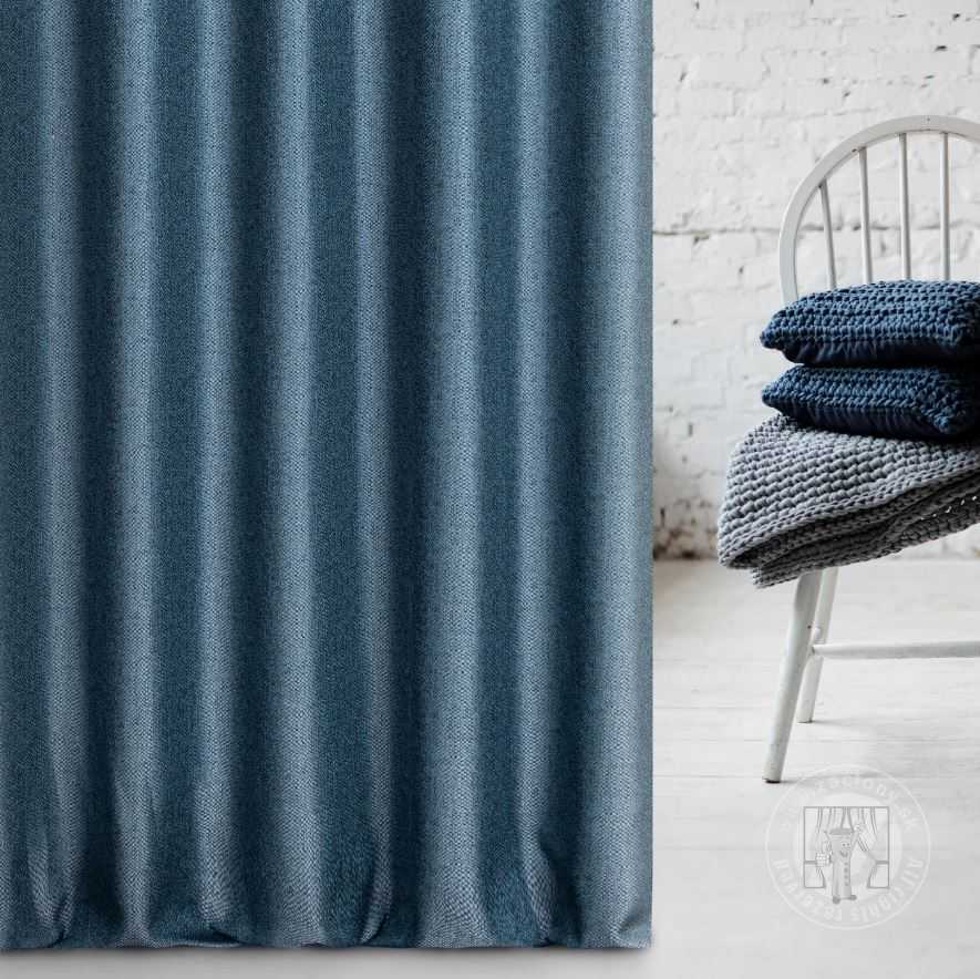 Dekoračná látka 670091 tmavá tyrkysová