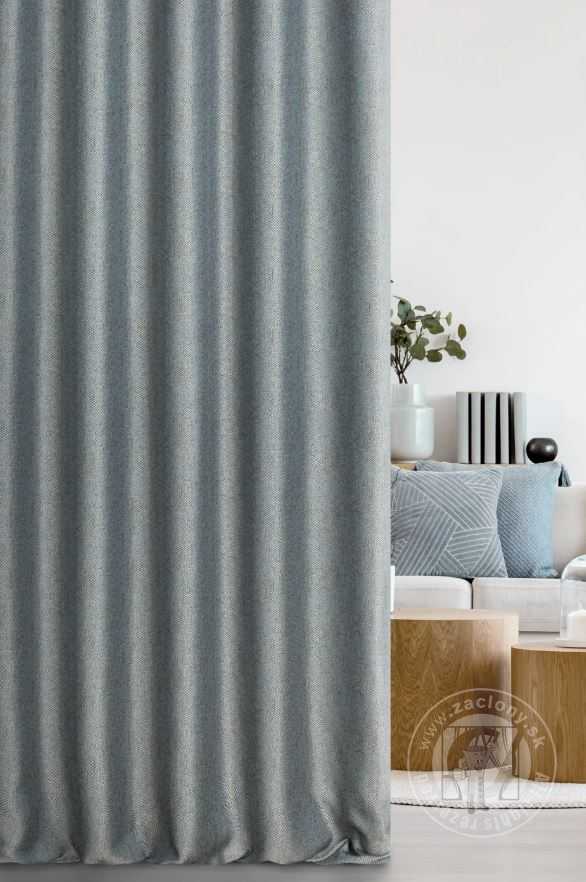 Dekoračná látka 670091 svetlá tyrkysová