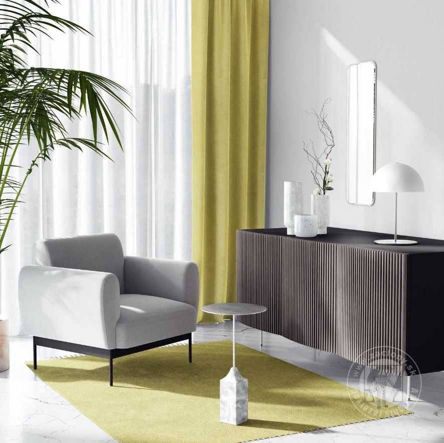 Záves KEEP horčicová